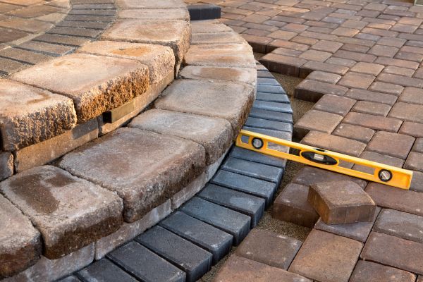 Sandstone Pavers Installation in Hayden